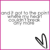 heartbreak