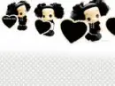 cute ddung black hearts