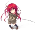 red hair