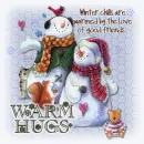 Winter Chills Are Warmed By The Love of Good Friends Hugs