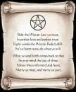 Wiccan Law