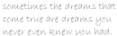 dreams
