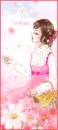 girl in pink