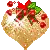 gold heart