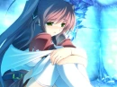 sad anime girl