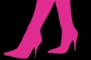 pink high heels