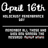 Holocaust Remembrance Day