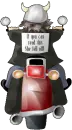 woman motorcycle