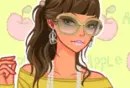 stylish fashionable cute girl cutie