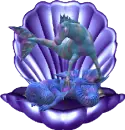 sea horse and dragon