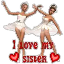 I love my sister