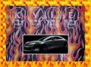 Kyle's fire car
