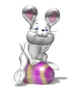 bunny with egg