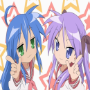 konata and friend