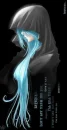 Anime girl in cape