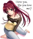 i love you do you love me?
