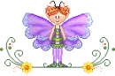 cute purple fairy