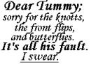 dear tummy