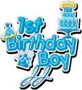 1st Birthday Boy JJ