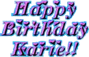 Happy Birthday Karie!!