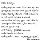 Dear Diary (in love)