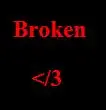 broken heart