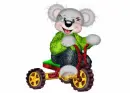 Teddy On Tricycle