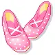 pink shoes