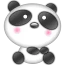 Shy Panda