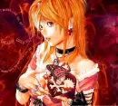 punk gothic anime girl
