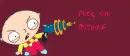 stewie with a gun