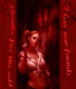 Vampire Chick Thanks For The Add (Red)