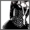 black corset