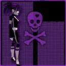 purple skull