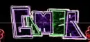 neon grafitti