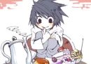 L contemplating on sweets