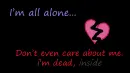 Don't Care At All... </3