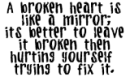 broken heart