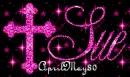 hot pink cross - sue