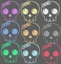 Pretty little Skulls w/ Bows