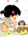 SWEET BABY BATHING PUPPY