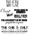 this is the way i live
