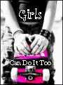GIRLS CAN SKATEBOARD TOO!!!