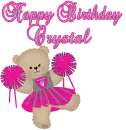 Happy Birthday Crystal