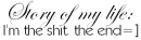 story of my life.
