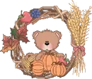 Cute Fall Teddy Bear Pumpkins