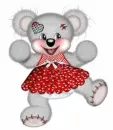 Cute Girl Teddy