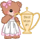 Cute Teddy Bear Best Mom #1