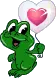 Frogy in love