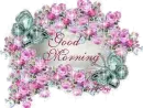 Good Morning - Pink Rose Tag
